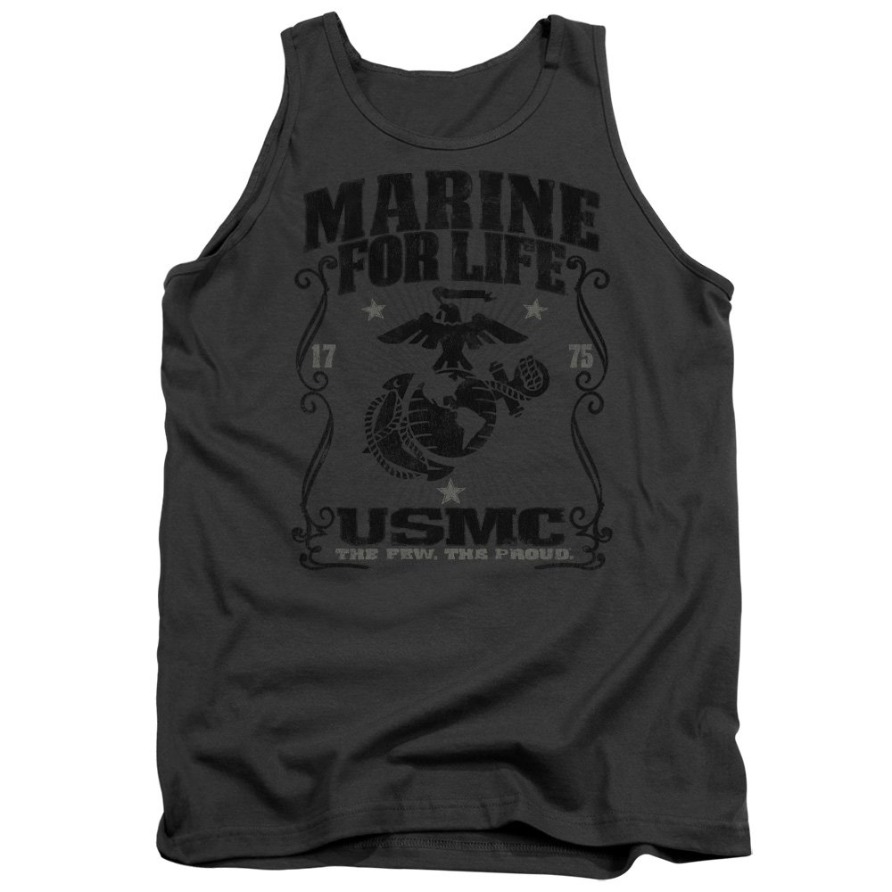 トップス MARINE SLEEVELESS TOP - BLACK Organic Cotton Rib Contrast Tank Top | Black – Parlour X